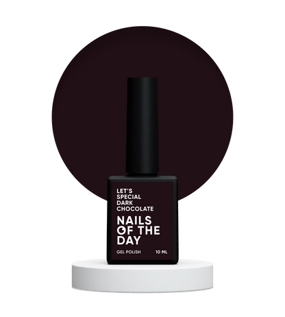 NAILSOFTHEDAY Gel Polish Let's special Dark Chocolate