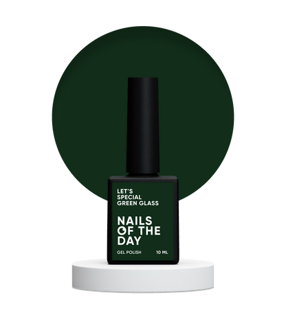 NAILSOFTHEDAY Gel Polish Let's special Green glass