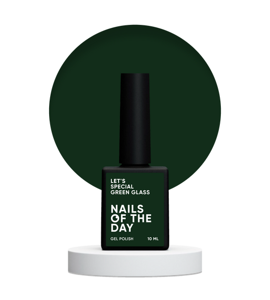 NAILSOFTHEDAY Gel Polish Let's special Green glass