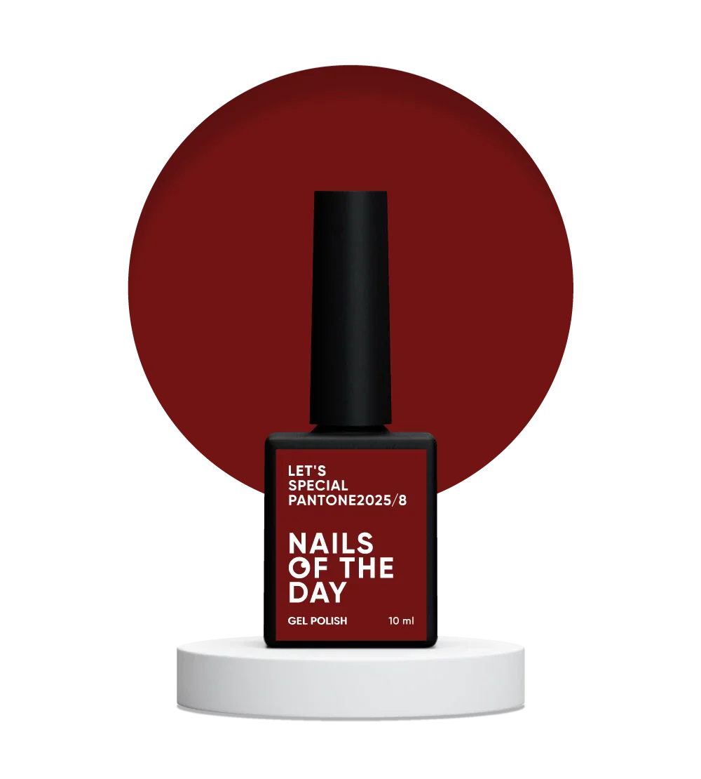 Vernis gel NAILSOFTHEDAY, teinte spéciale Pantone n° 8