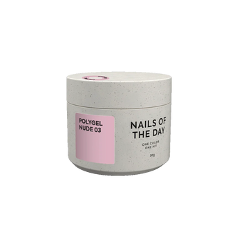 NAILSOFTHEDAY Polygel Nude #03