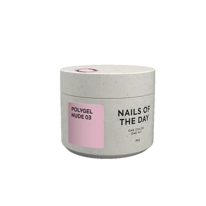 ONGLES DU JOUR Polygel Nude #03