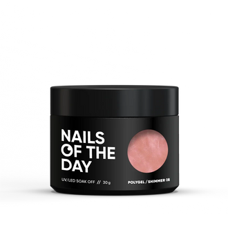 NAILSOFTHEDAY PolyGel Shimmer n° 08