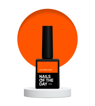 NAILSOFTHEDAY Gel Polish Let's special Coral