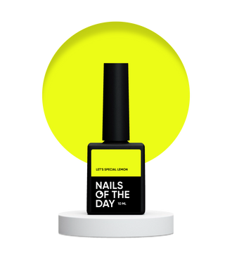 NAILSOFTHEDAY Gel Polish Let's special Lemon