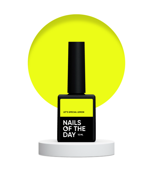 NAILSOFTHEDAY Gel Polish Let's special Lemon