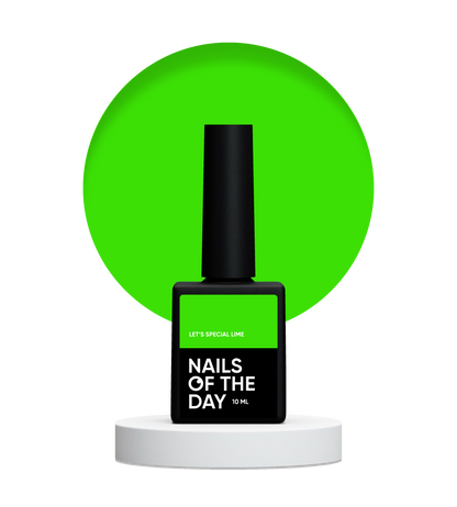 Vernis gel NAILSOFTHEDAY, teinte spéciale Citron vert
