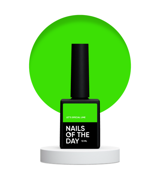 NAILSOFTHEDAY Gel Polish Let's special Lime