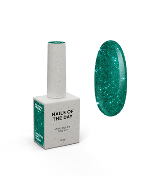 NAILSOFTHEDAY Gel Polish Reflectante Verde