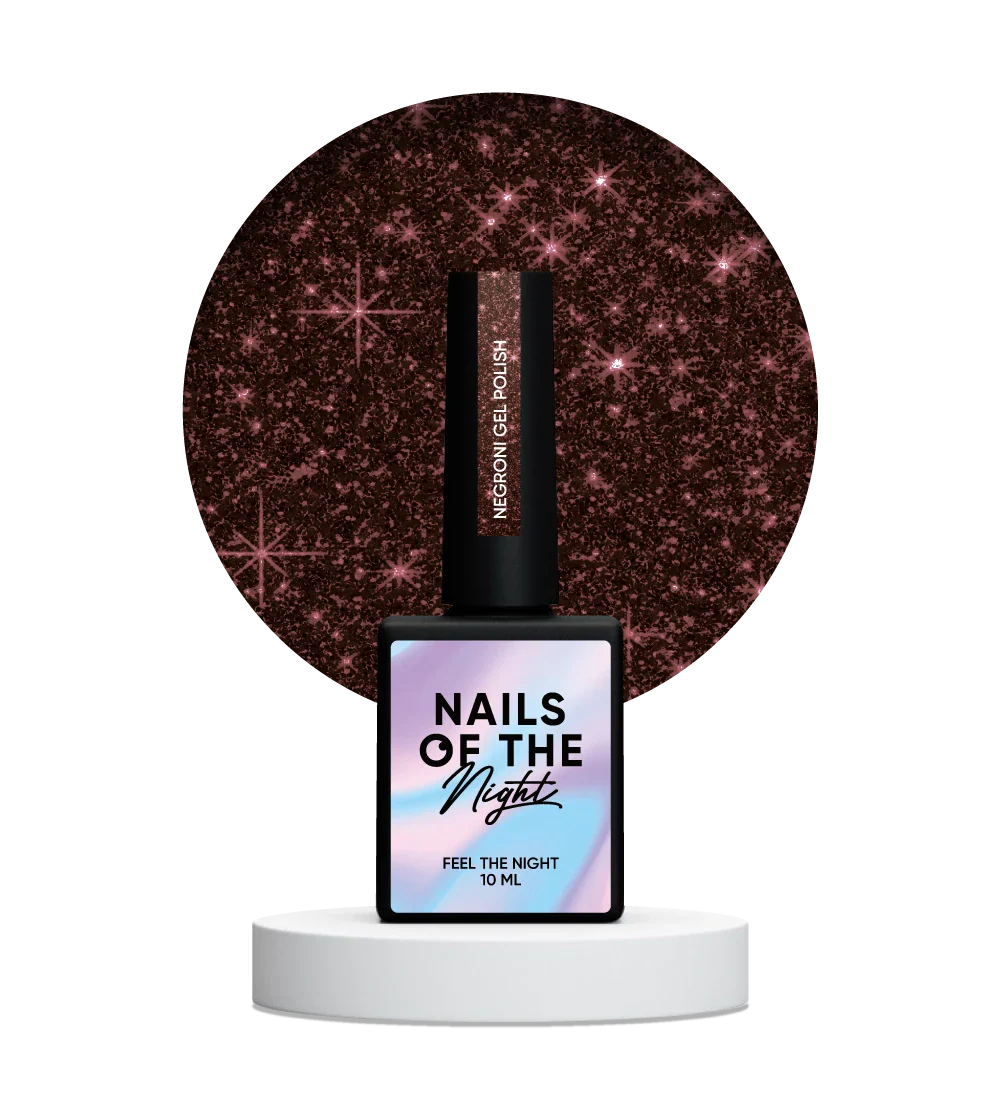 NAILSOFTHENIGHT Gel Polish Reflectante Negroni