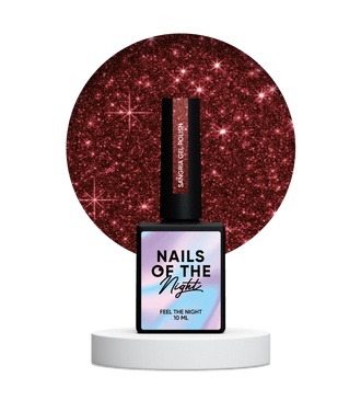 NAILSOFTHENIGHT Gel Polish Reflectante Sangria