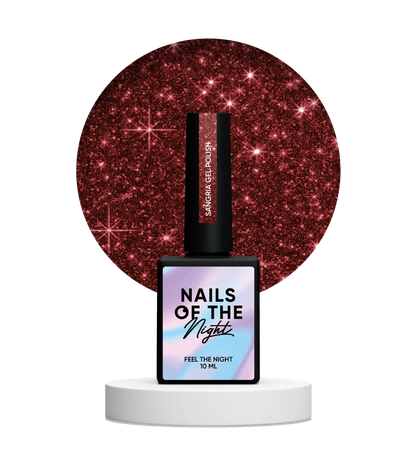 NAILSOFTHENIGHT Gel Polish Reflectante Sangria