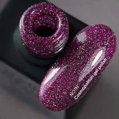 Vernis gel réfléchissant Cosmopolitan NAILSOFTHENIGHT