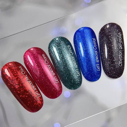 Vernis gel réfléchissant Obsidian de NAILSOFTHENIGHT
