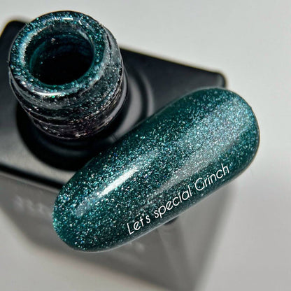 NAILSOFTHEDAY Gel Polish Let's special Grinch