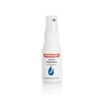 Solution antifongique Podo-Forte pour les orteils et les ongles.