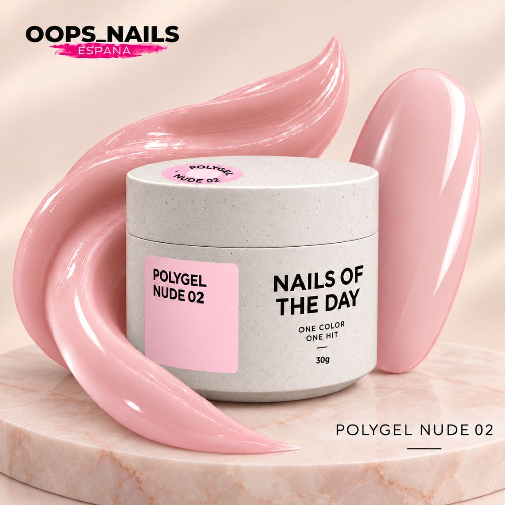 ONGLES SOFTHEDAY Polygel Nude #02
