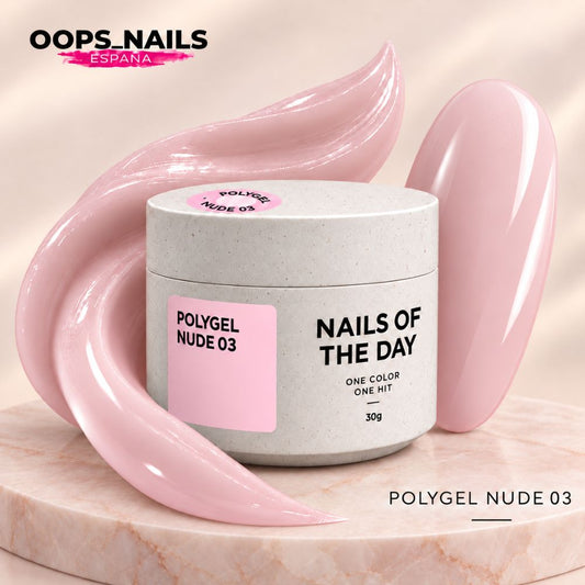 NAILSOFTHEDAY Polygel Nude #03