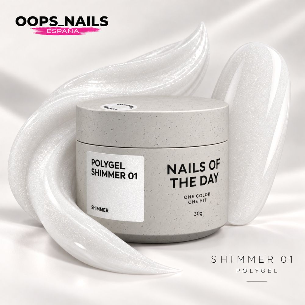 NAILSOFTHEDAY Polygel Shimmer #01