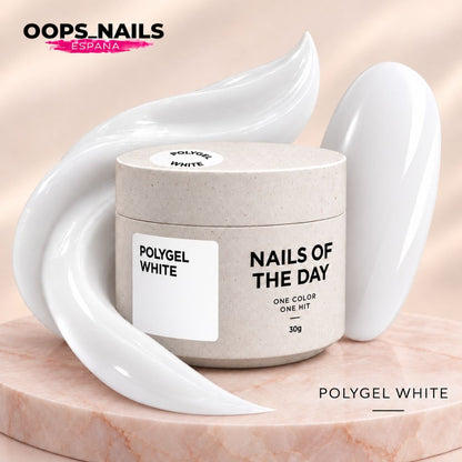 NAILSOFTHEDAY Polygel White