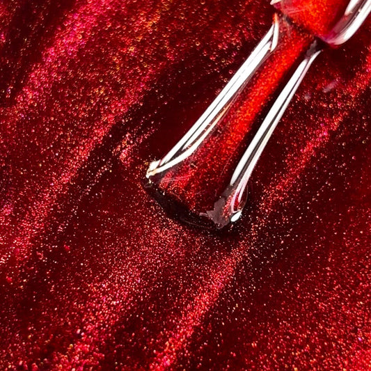 BIBLIOTEKA Gel Polish Cat Eye Magnet Red