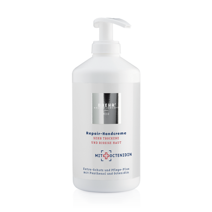 Repairing hand cream with octenicide
