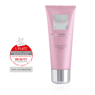 Crema para las manos con extracto de pétalos de rosa y urea