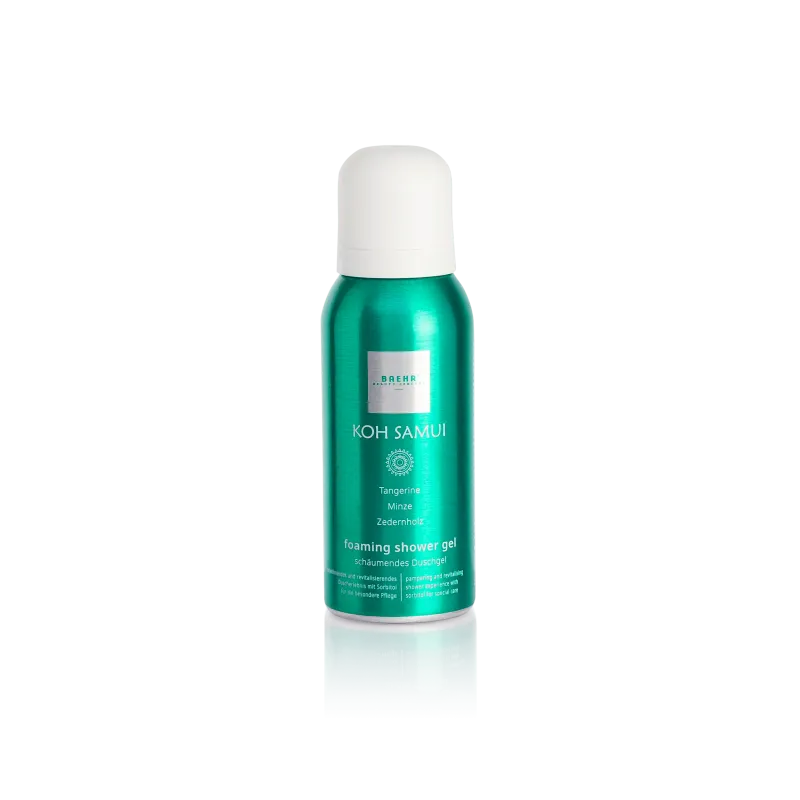BAEHR Gel de ducha espumoso Koh Samui (SCHÄUMENDES DUSCHGEL KOH SAMUI), 75 ml y 200 ml