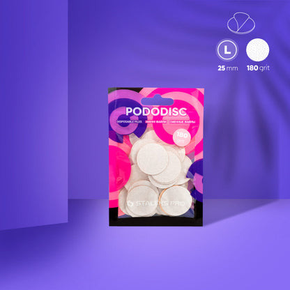 Disposable foam-free refills for Podo Disc. 50 units.