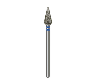 Fresa de diamante Gota, Azul, 5mm.