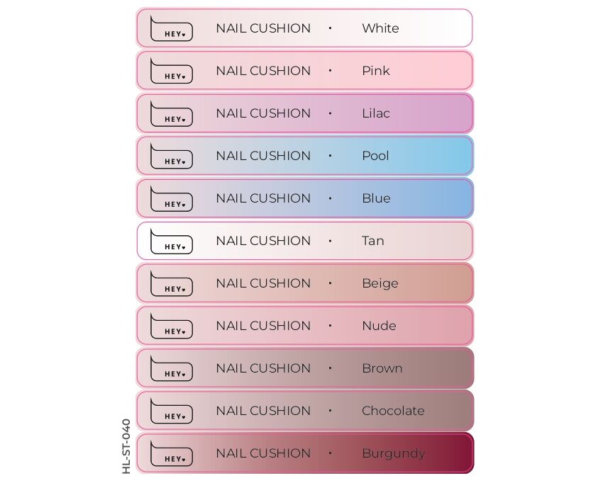 Stickers for Tips · HEYLOVE NAIL CUSHION