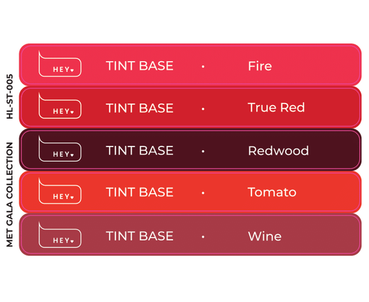 Pegatinas para Tips · HEYLOVE Tint base, Met Gala colección