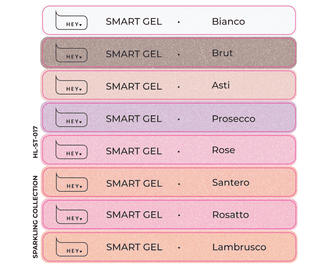 Pegatinas para Tips · HEYLOVE Smart Gel,  SPARKLING colección