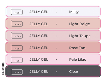 Pegatinas para Tips · HEYLOVE JELLY GEL
