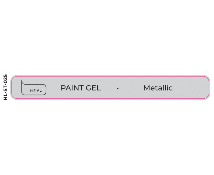 Pegatinas para Tips · HEYLOVE PAINT GEL METALLIC