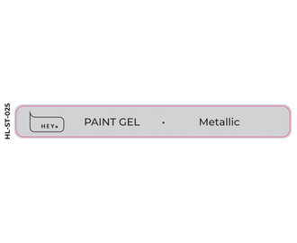 Pegatinas para Tips · HEYLOVE PAINT GEL METALLIC