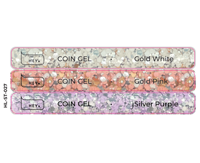 Pegatinas para Tips · HEYLOVE COIN GEL