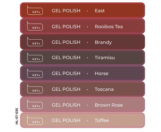 Pegatinas para Tips · HEYLOVE Gel polish #7