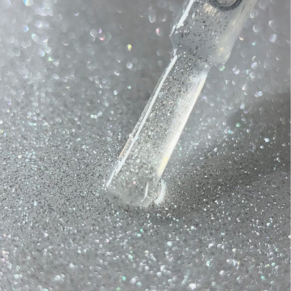 BIBLIOTEKA Top Coat sans couche collante avec filtre UV - Silver Glow