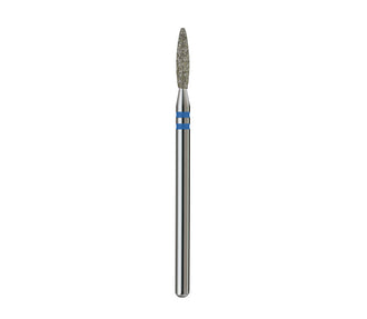 Fresa de diamante Llama sin punta. Azul, 2.1mm.