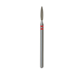 Fresa de diamante Llama sin punta. Roja, 2.1mm.