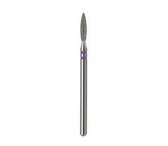 Fresa de diamante Llama sin punta. Violet, 2.3mm.