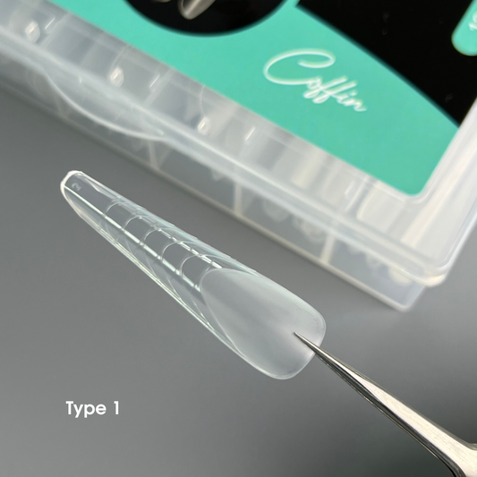 NAILSOFTHEDAY Dual Form Coffin (Type 1). 120ud.