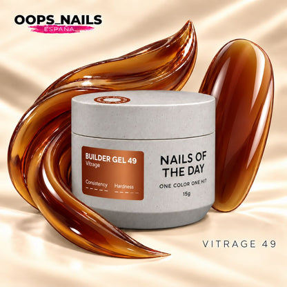 Gel de construction NAILSOFTHEDAY n° 49 Vitrage