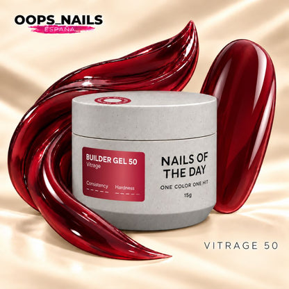 NAILSOFTHEDAY Builder Gel #50 Vitrage - image 1