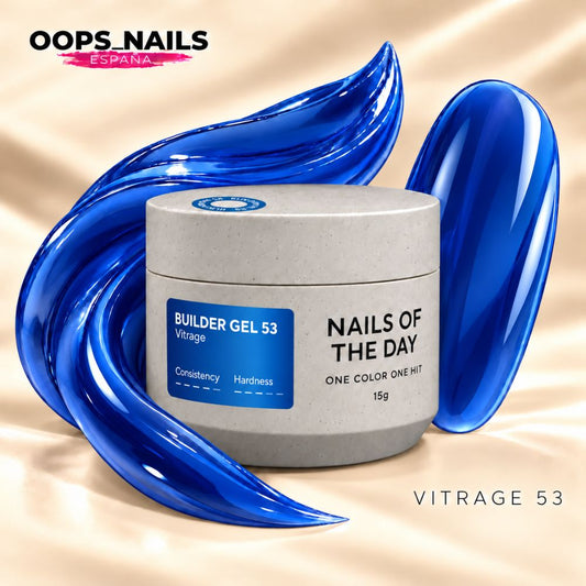 NAILSOFTHEDAY Builder Gel #53 Vitrage