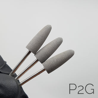 Pulidor de silicona. Gris, 8mm. P2G