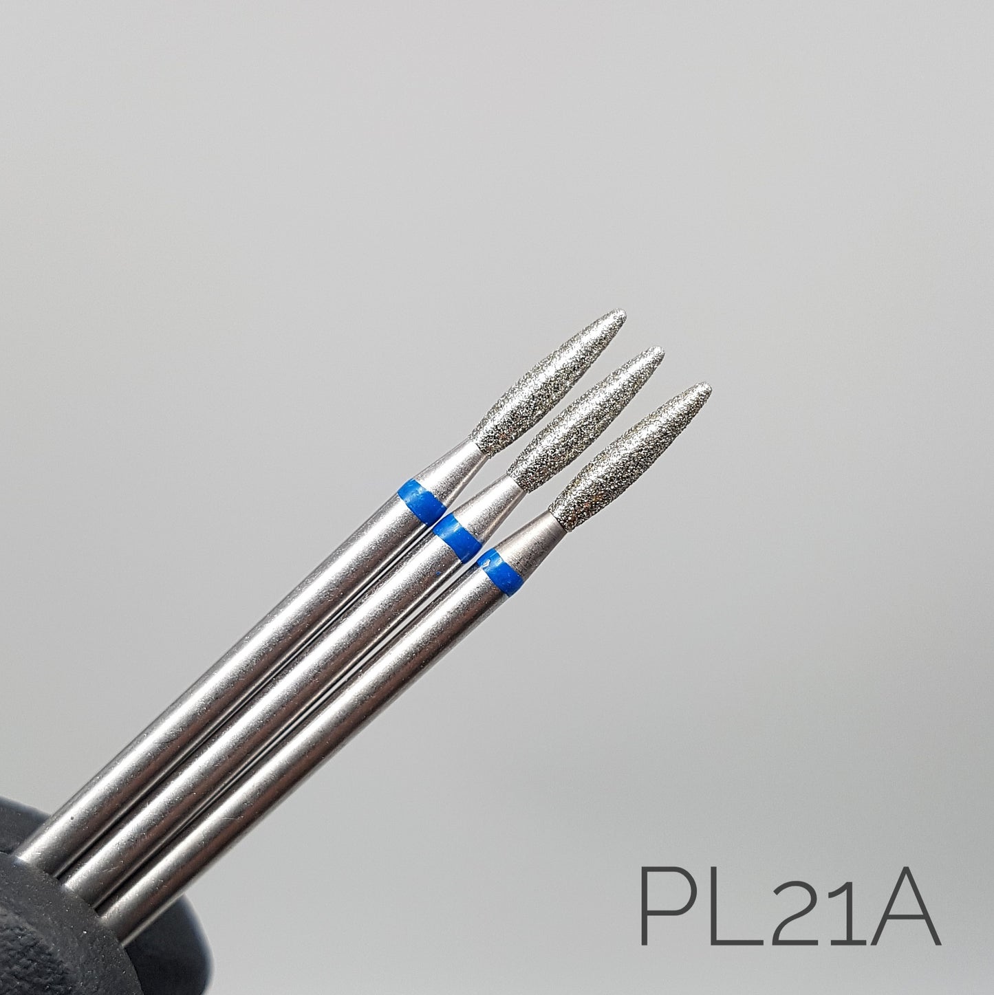 Fresa de diamante Llama sin punta. Azul, 2.1mm. PL21A