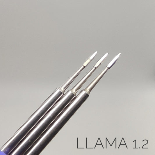 Fresa de seguridad Llama. Sin abrasivo, 1.2mm