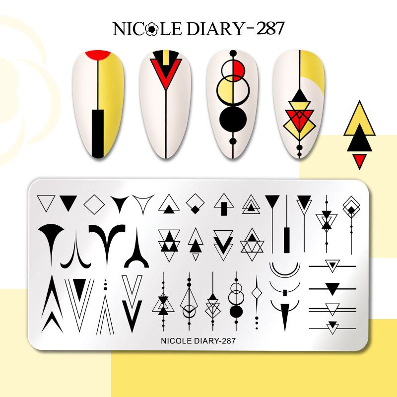 Placa para estampado Nicole Diary - 287